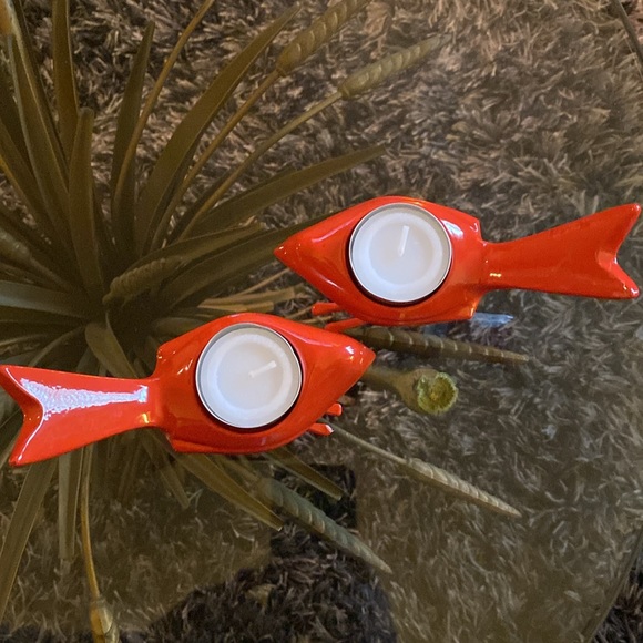 Pair of Bird votives. Metal. Made in India. Never used. - Picture 4 of 7